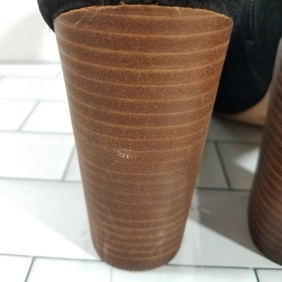 Jessica Simpson Black Open Toe Bootie 9.5 Nwot - Picture 10 of 16